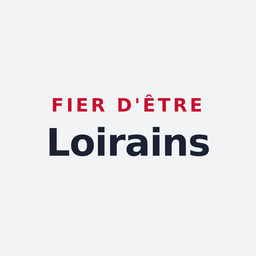 Poster « Fier d'être Loirains » — design pour Loire-les-Marais