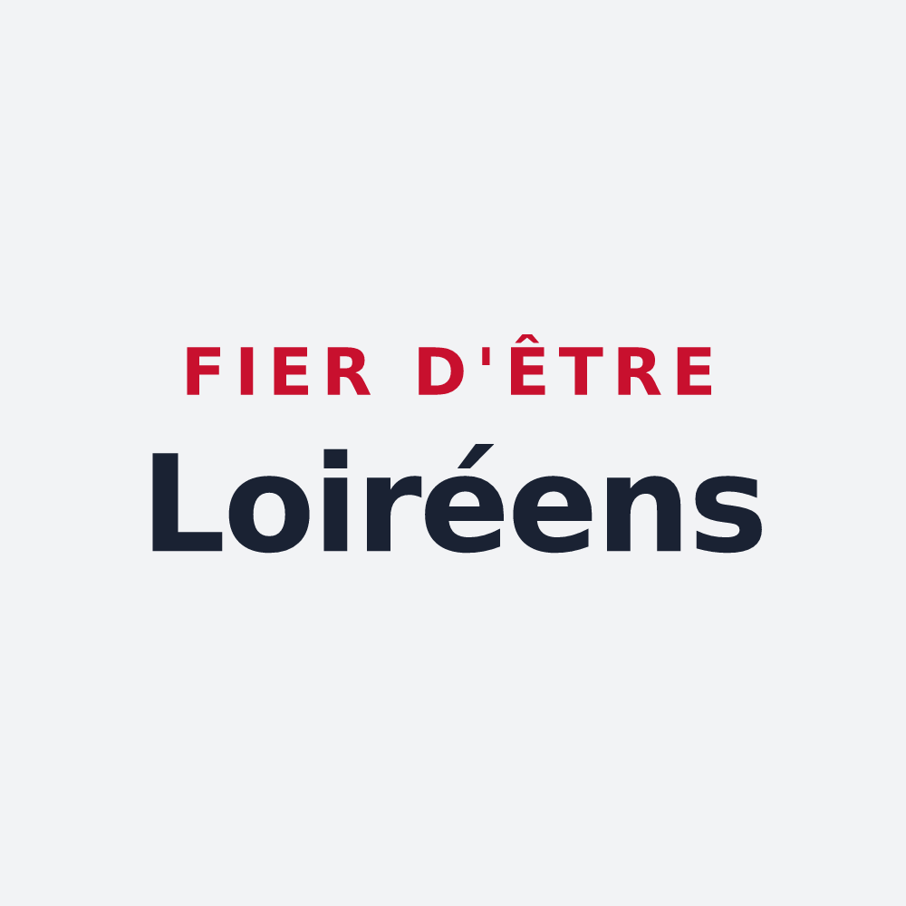 Poster « Fier d'être Loiréens » — design pour Loiré-sur-Nie