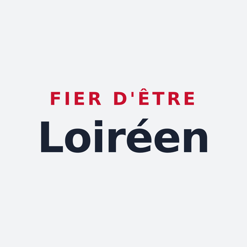 Poster « Fier d'être Loiréen » — design pour Loiré