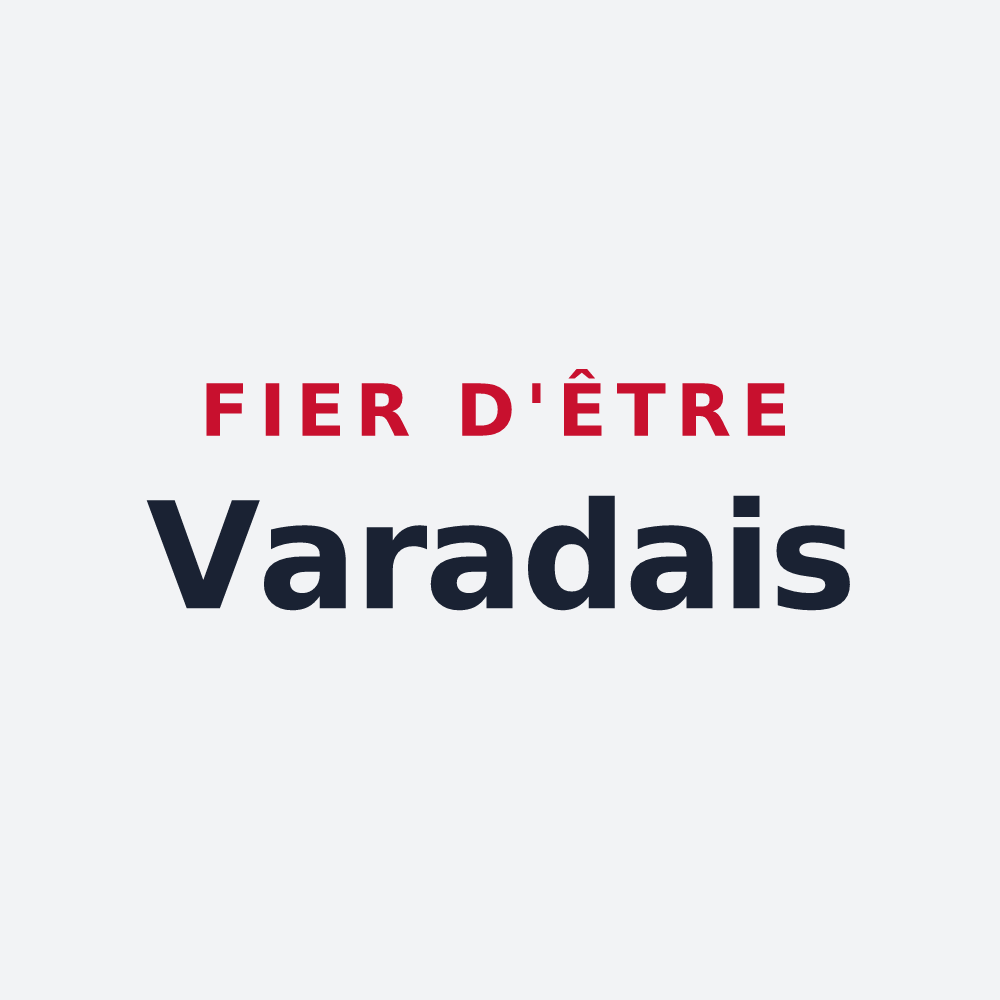 Poster « Fier d'être Varadais » — design pour Loireauxence