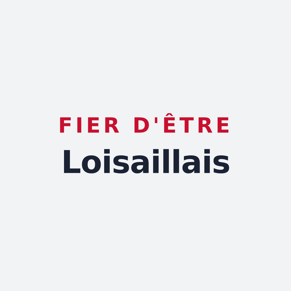 Poster « Fier d'être Loisaillais » — design pour Loisail