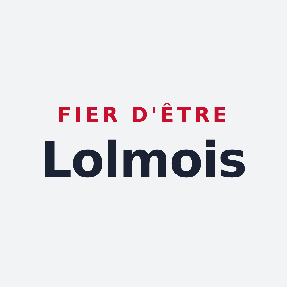 Poster « Fier d'être Lolmois » — design pour Lolme