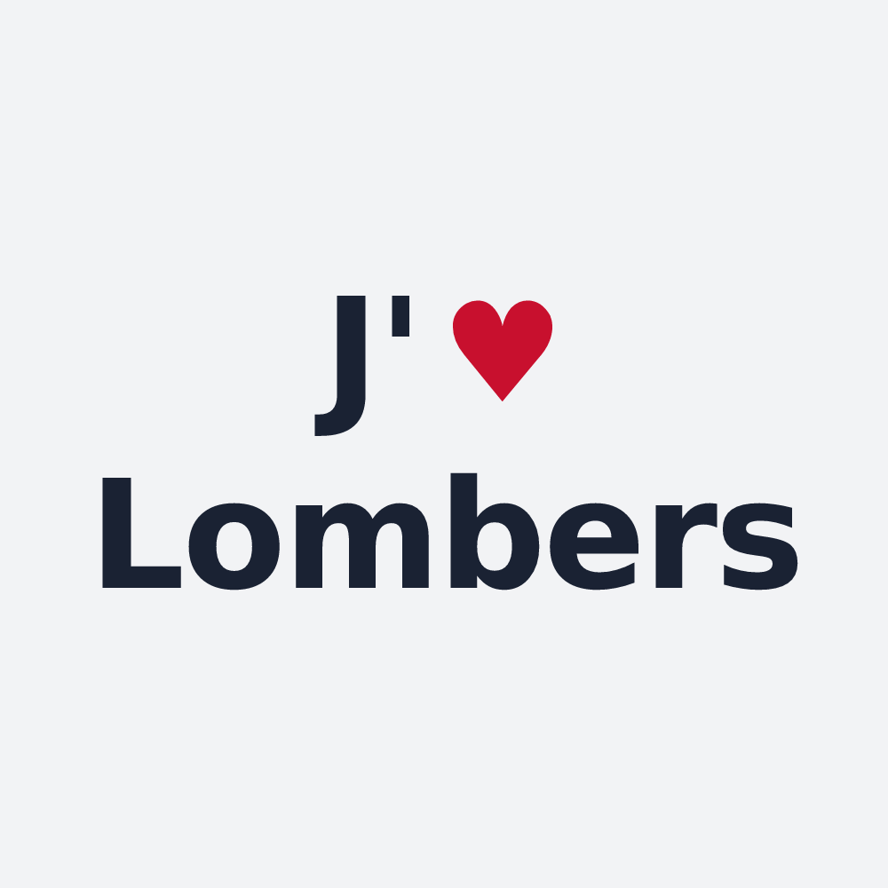 Poster personnalisé Lombers — design J'aime Lombers