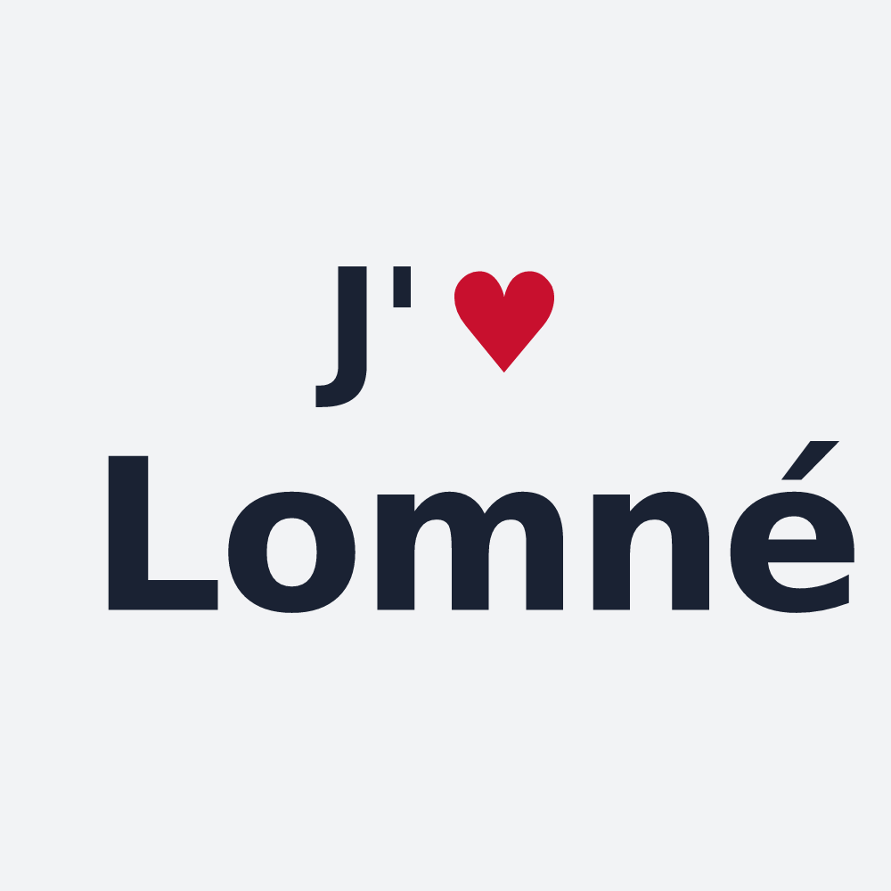 Poster personnalisé Lomné — design J'aime Lomné