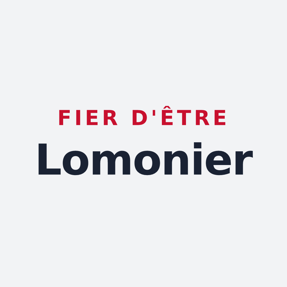 Poster « Fier d'être Lomonier » — design pour Lomont-sur-Crête