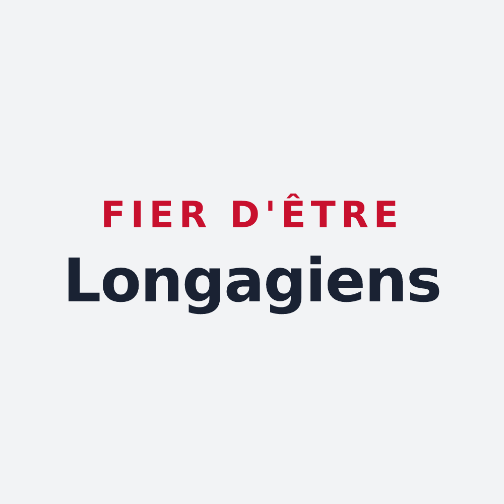 Poster « Fier d'être Longagiens » — design pour Longages