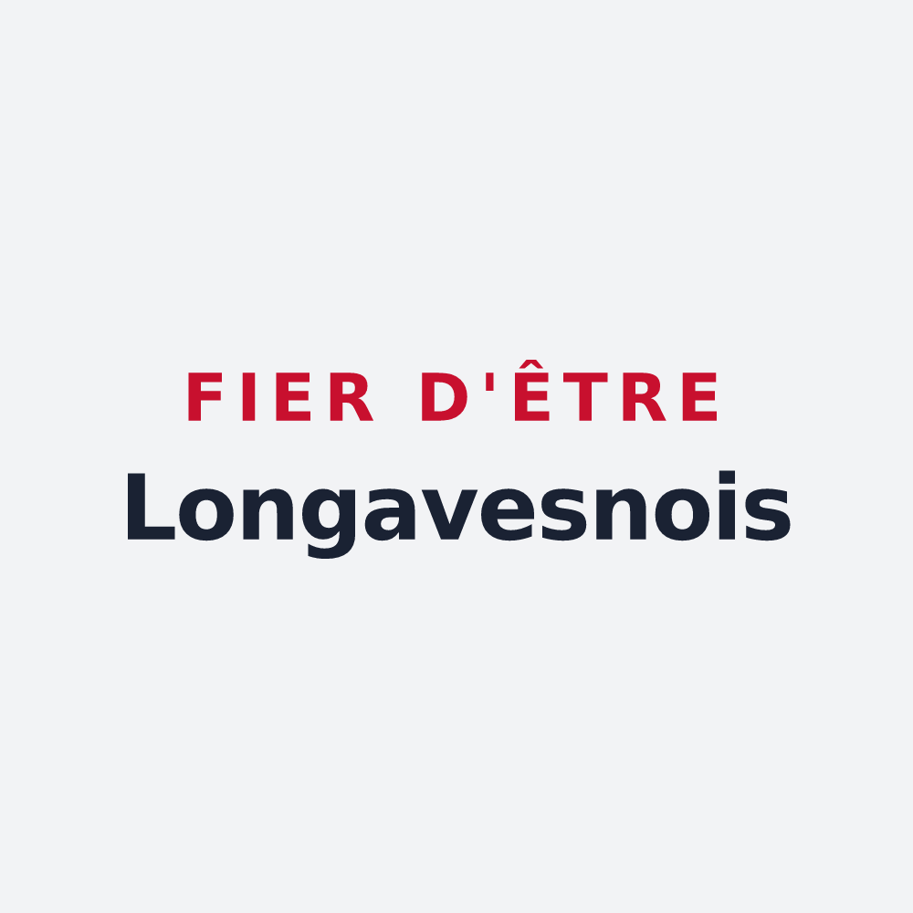 Poster « Fier d'être Longavesnois » — design pour Longavesnes