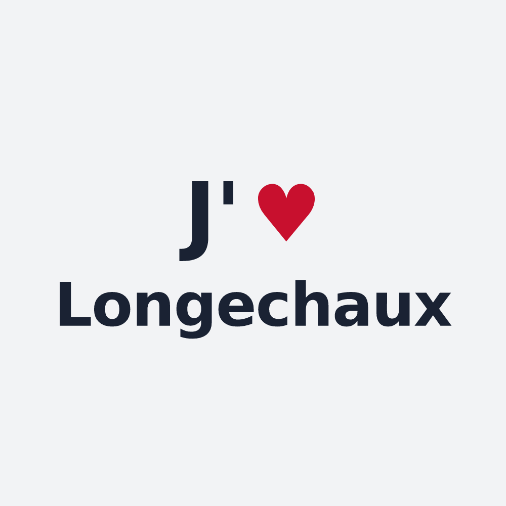 Poster personnalisé Longechaux — design J'aime Longechaux