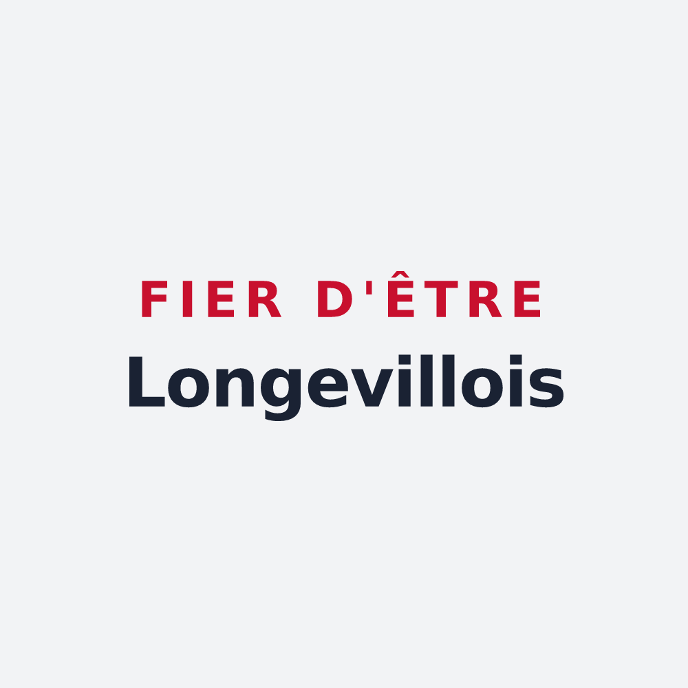 Poster « Fier d'être Longevillois » — design pour Longeville-sur-Mogne