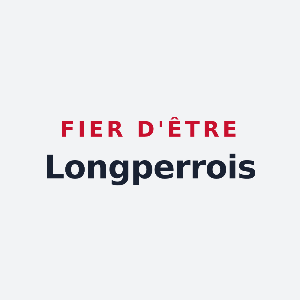 Poster « Fier d'être Longperrois » — design pour Longperrier