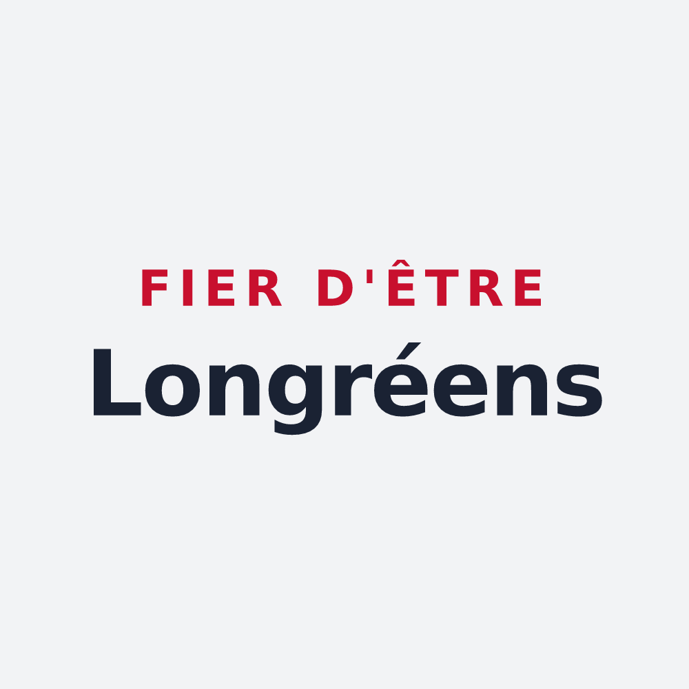Poster « Fier d'être Longréens » — design pour Longré
