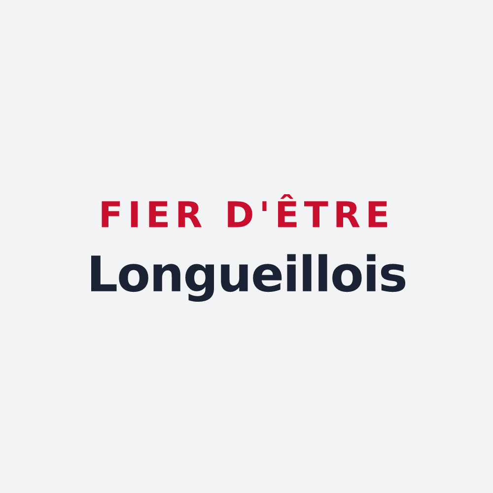 Poster « Fier d'être Longueillois » — design pour Longueil-Annel
