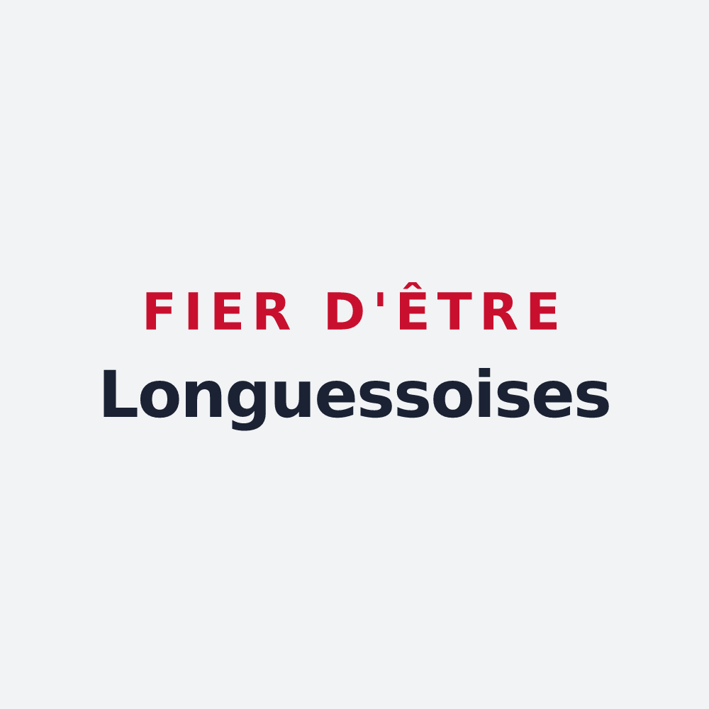 Poster « Fier d'être Longuessoises » — design pour Longuesse