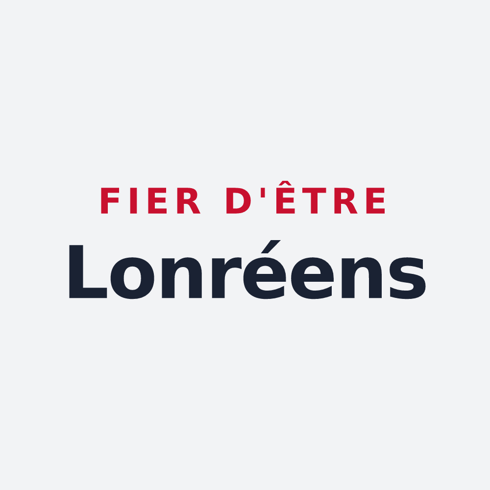 Poster « Fier d'être Lonréens » — design pour Lonrai