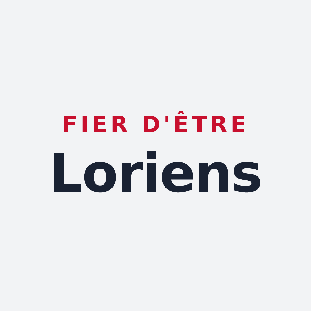 Poster « Fier d'être Loriens » — design pour Lor