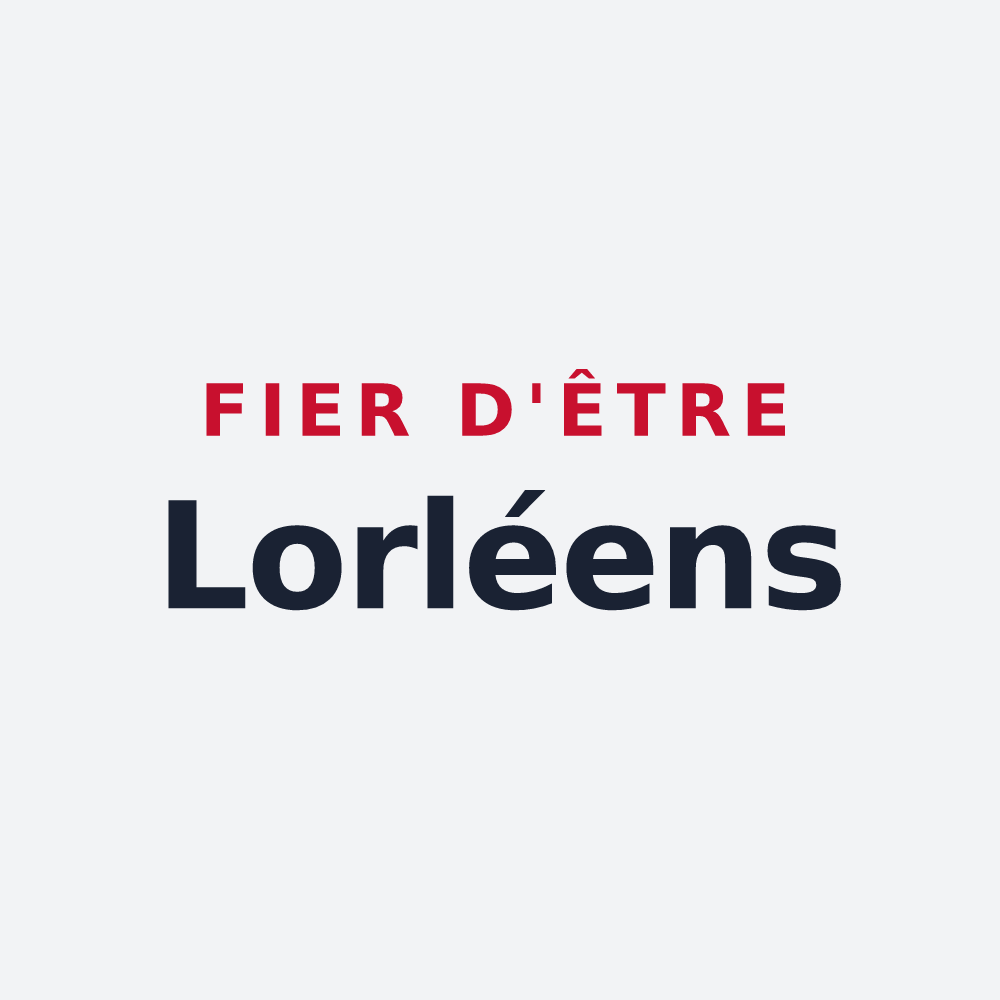 Poster « Fier d'être Lorléens » — design pour Lorleau