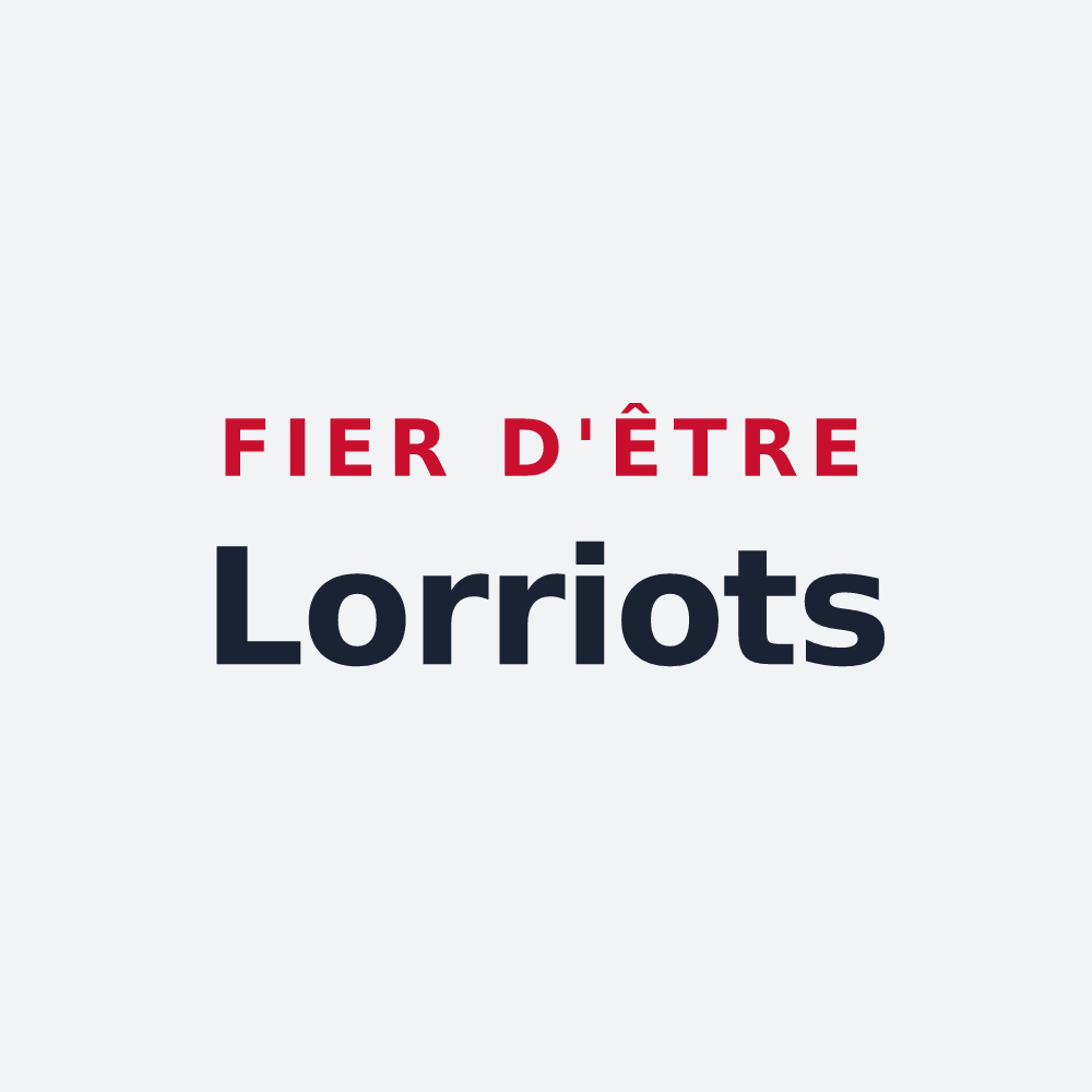 Poster « Fier d'être Lorriots » — design pour Lorry-lès-Metz
