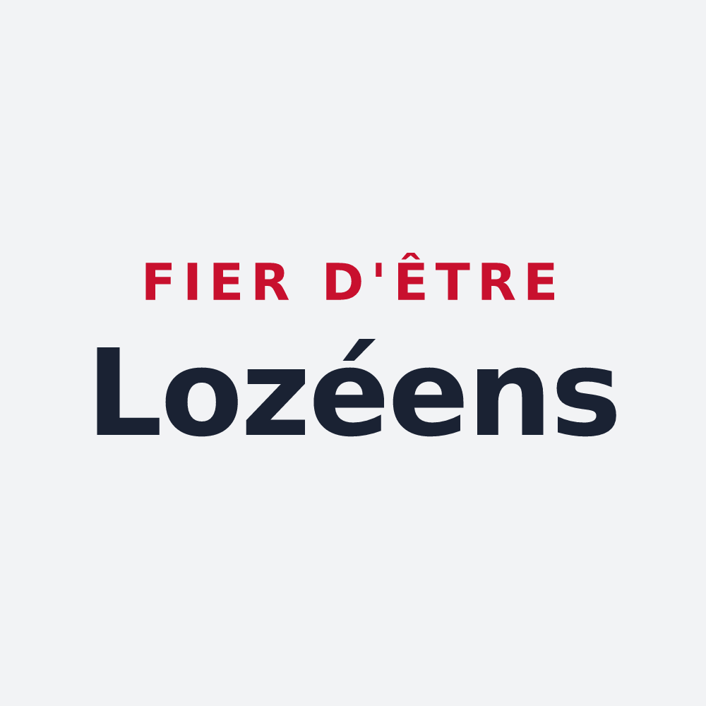 Poster « Fier d'être Lozéens » — design pour Lozay