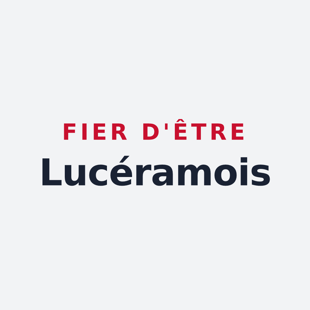 Poster « Fier d'être Lucéramois » — design pour Lucéram