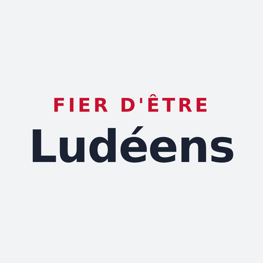 Poster « Fier d'être Ludéens » — design pour Ludes