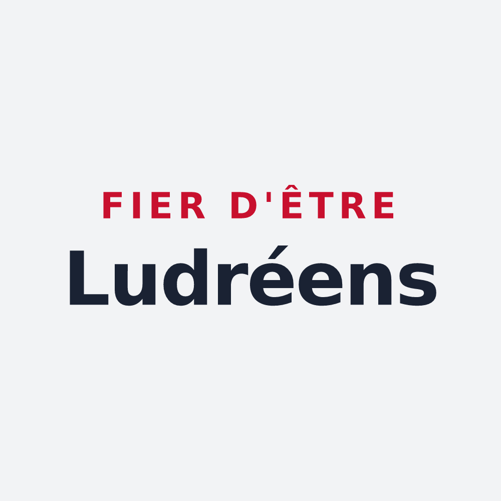 Poster « Fier d'être Ludréens » — design pour Ludres