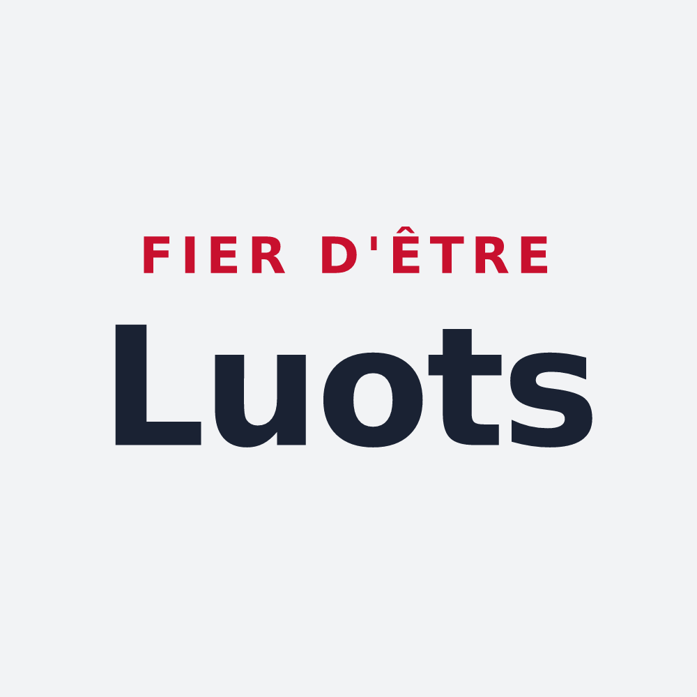 Poster « Fier d'être Luots » — design pour Lüe