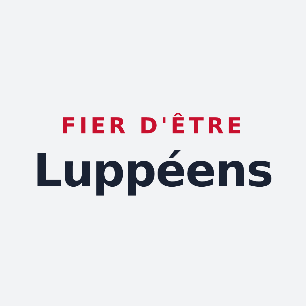 Poster « Fier d'être Luppéens » — design pour Luppé-Violles