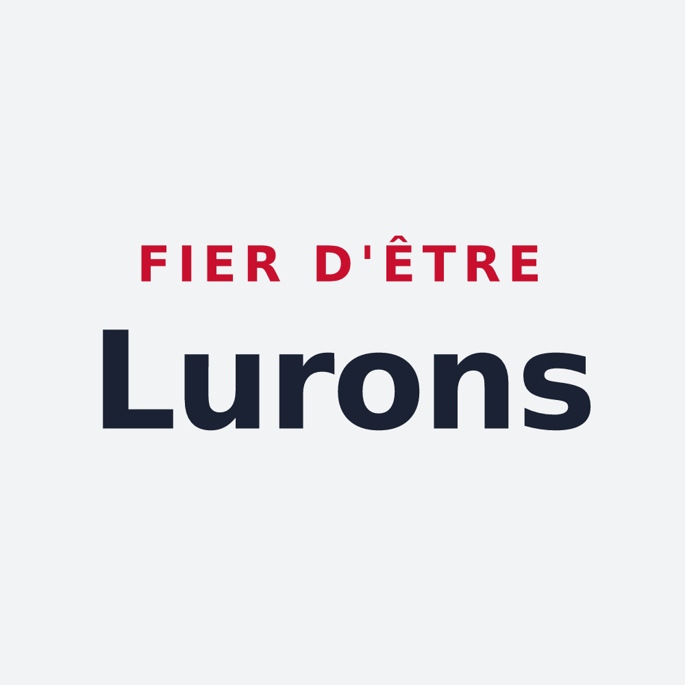 Poster « Fier d'être Lurons » — design pour Lure