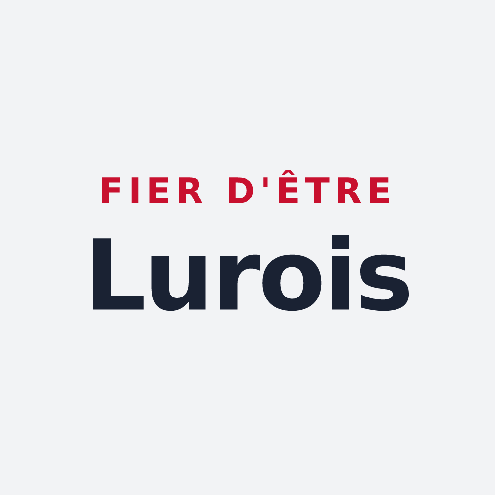 Poster « Fier d'être Lurois » — design pour Lury-sur-Arnon