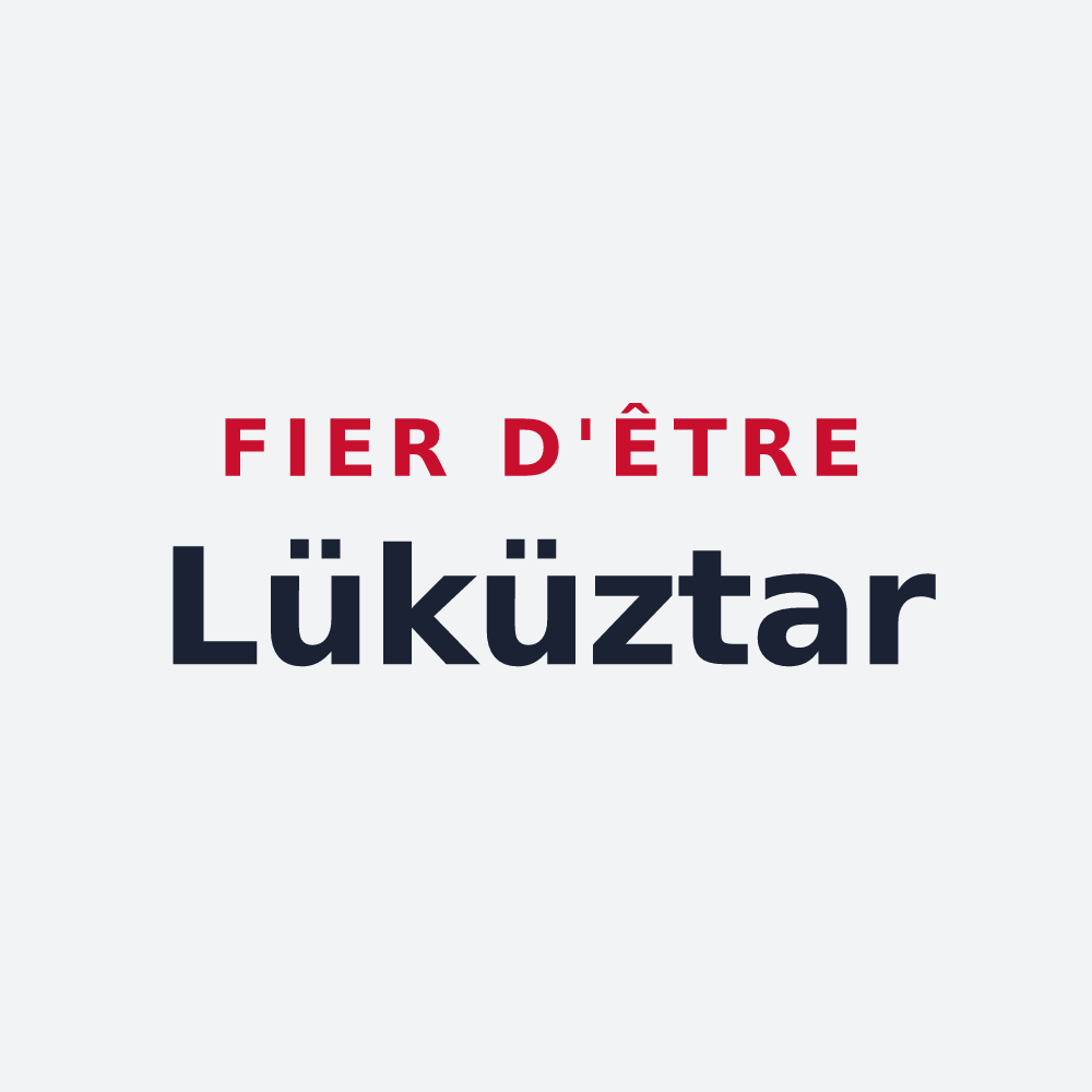 Poster « Fier d'être Lüküztar » — design pour Luxe-Sumberraute