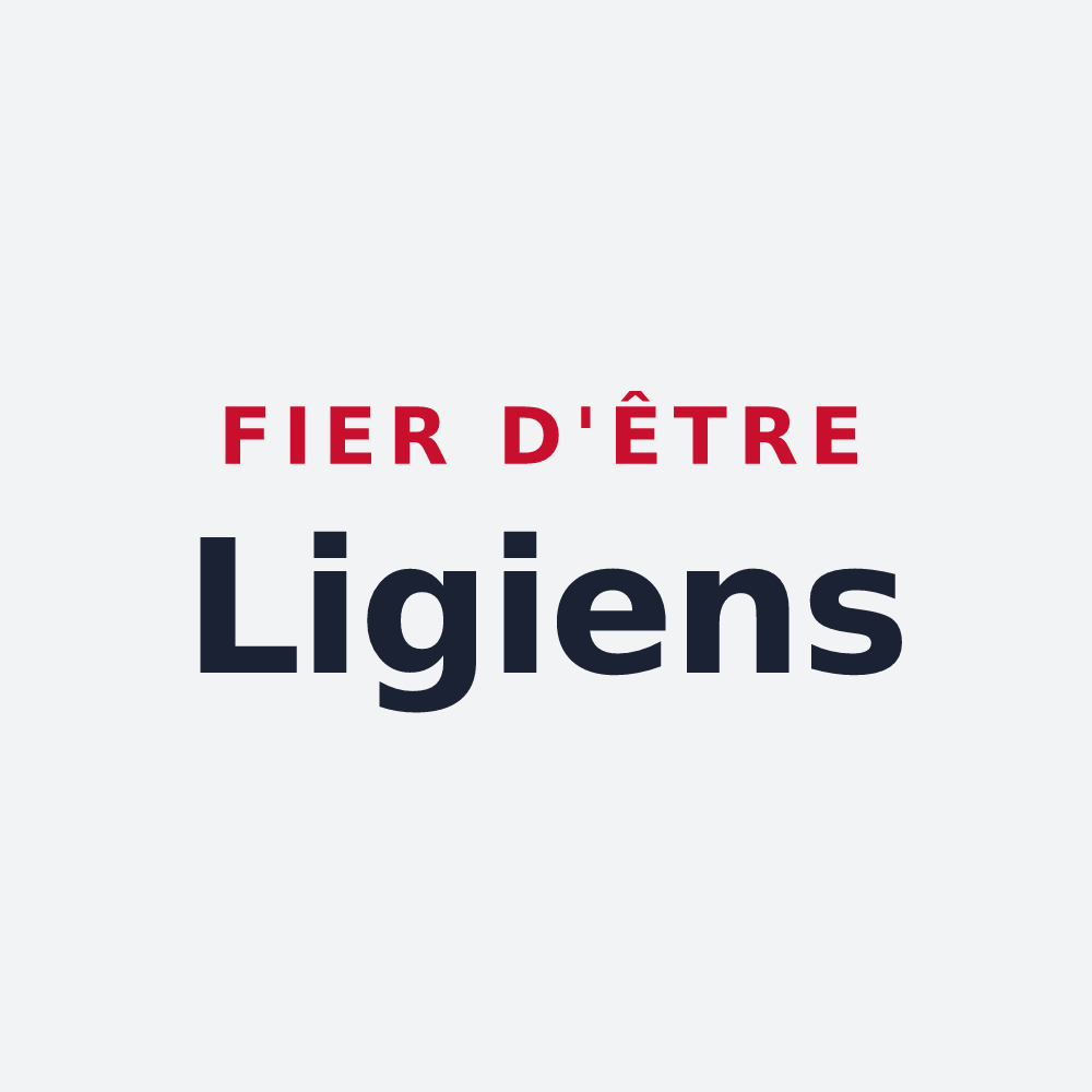 Poster « Fier d'être Ligiens » — design pour Lye