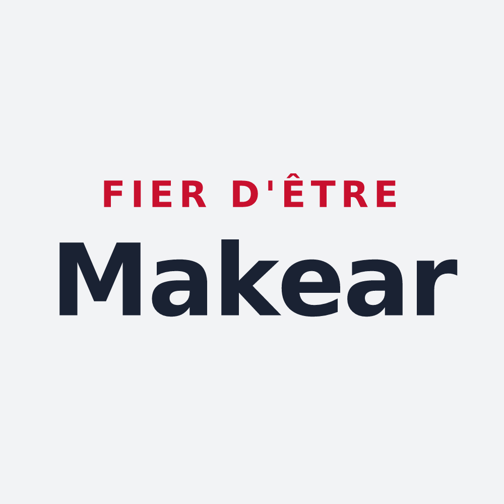 Poster « Fier d'être Makear » — design pour Macaye