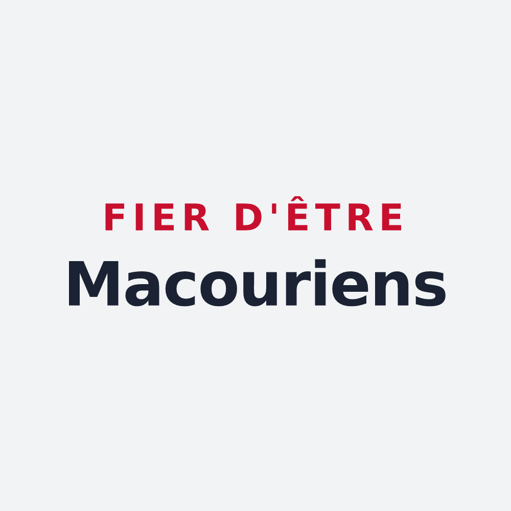 Poster « Fier d'être Macouriens » — design pour Macouria