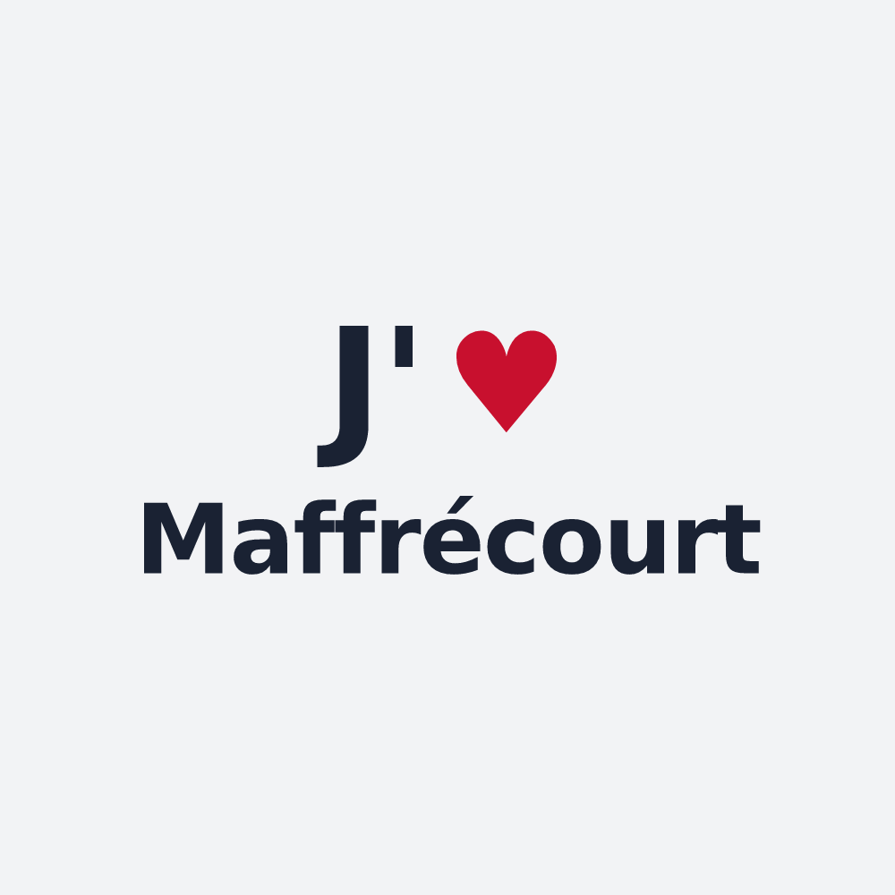 Poster personnalisé Maffrécourt — design J'aime Maffrécourt