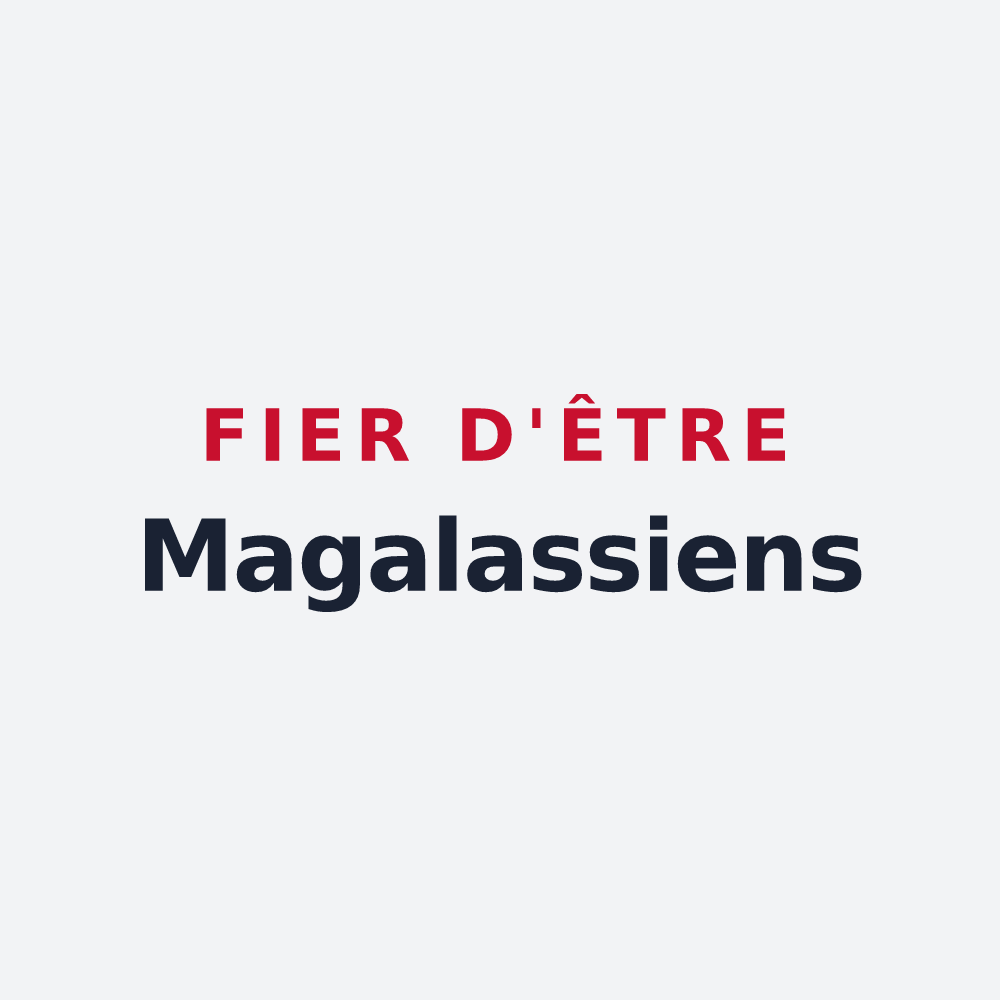 Poster « Fier d'être Magalassiens » — design pour Magalas