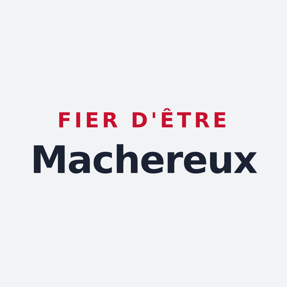 Poster « Fier d'être Machereux » — design pour Maizeroy