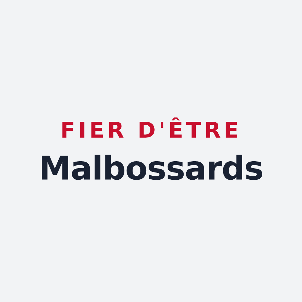 Poster « Fier d'être Malbossards » — design pour Malbosc