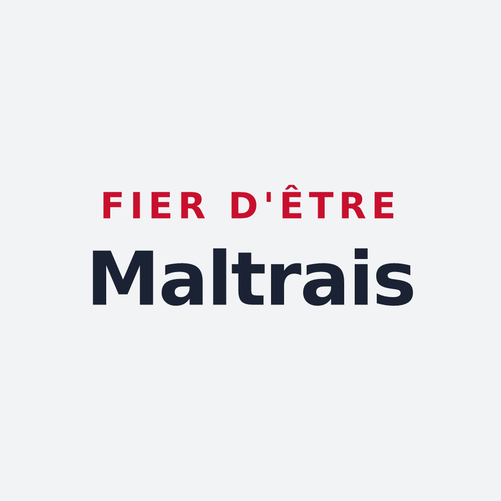 Poster « Fier d'être Maltrais » — design pour Malestroit