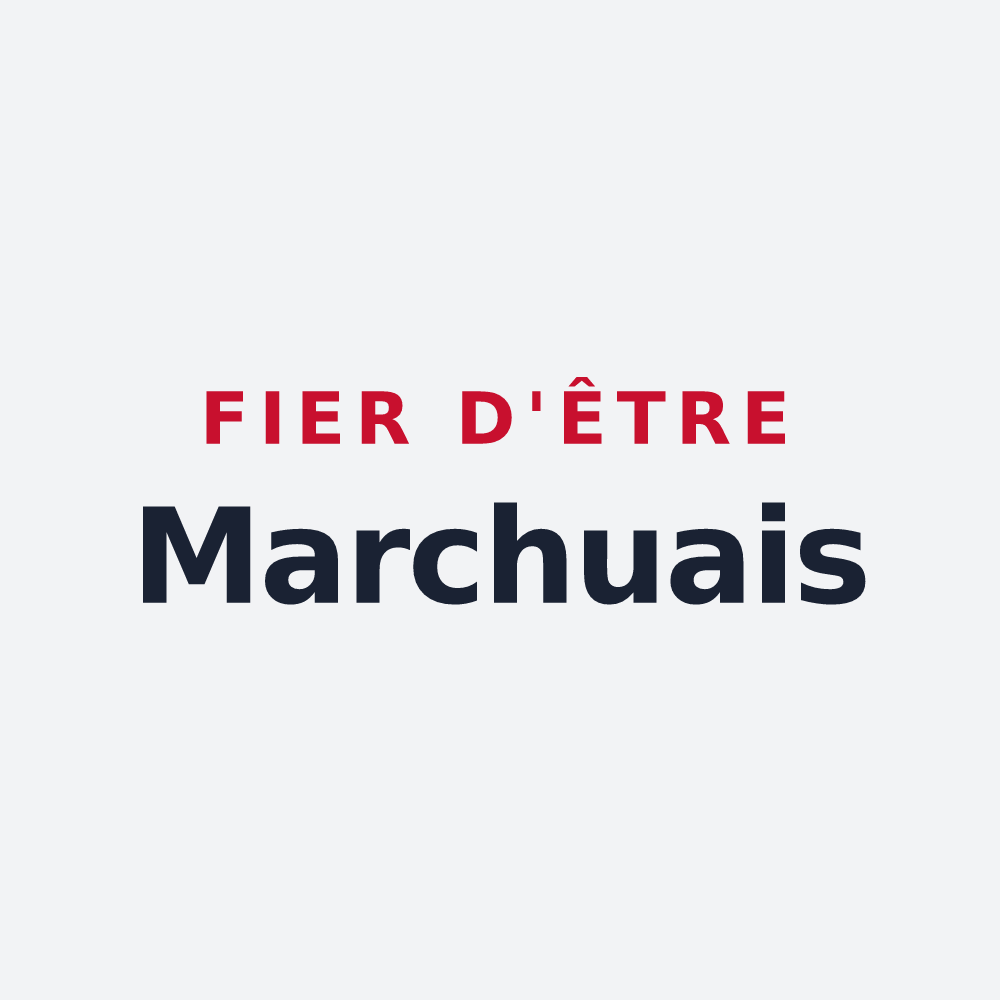 Poster « Fier d'être Marchuais » — design pour Marchésieux