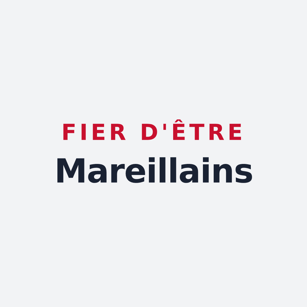 Poster « Fier d'être Mareillains » — design pour Mareil-en-Champagne
