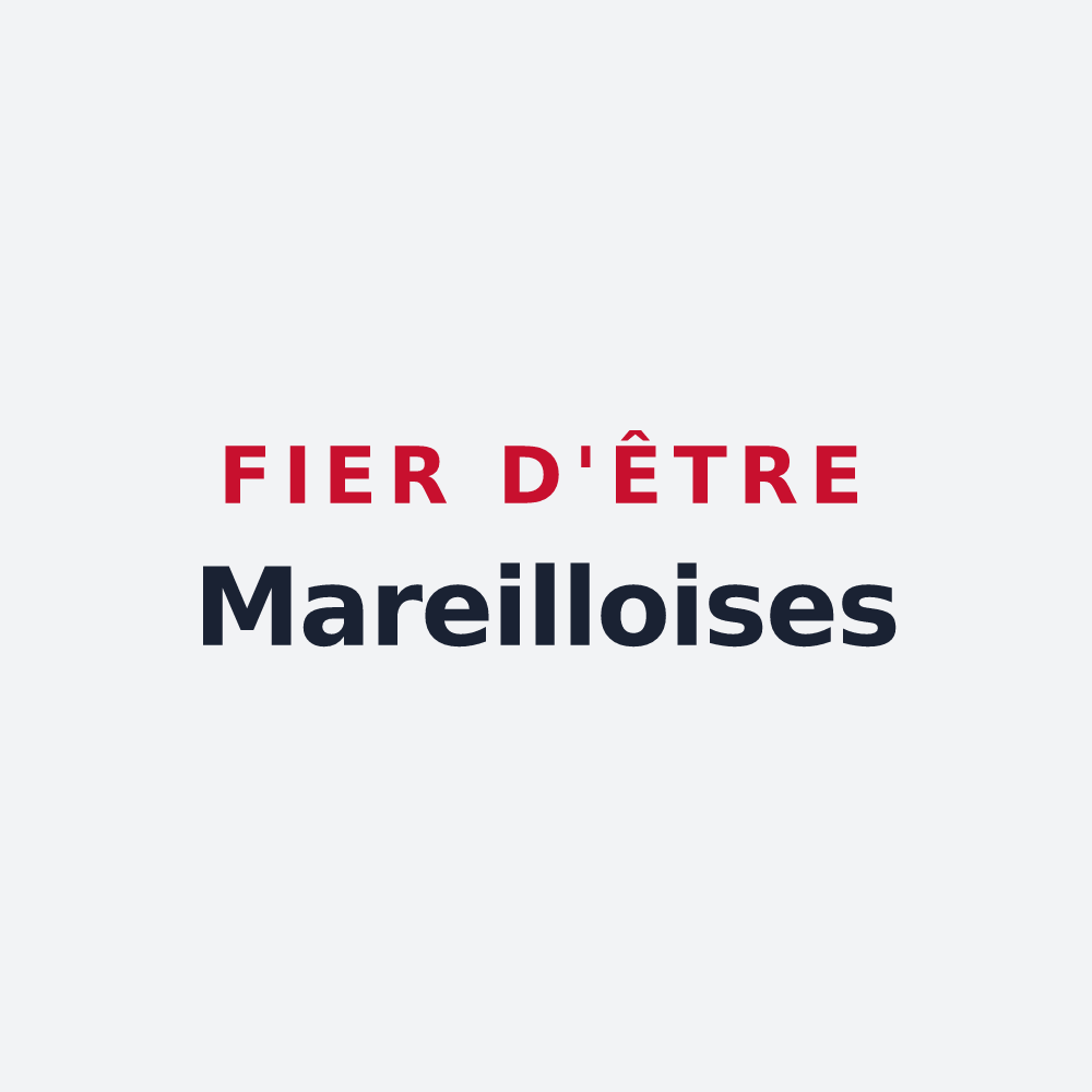 Poster « Fier d'être Mareilloises » — design pour Mareil-en-France