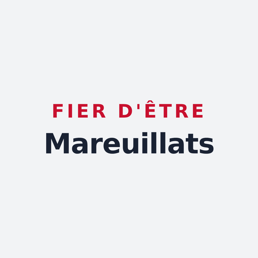 Poster « Fier d'être Mareuillats » — design pour Mareuil-le-Port