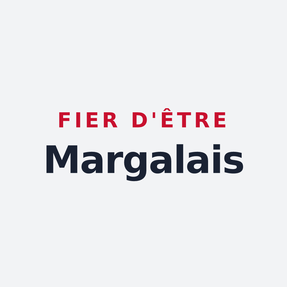Poster « Fier d'être Margalais » — design pour Margaux-Cantenac