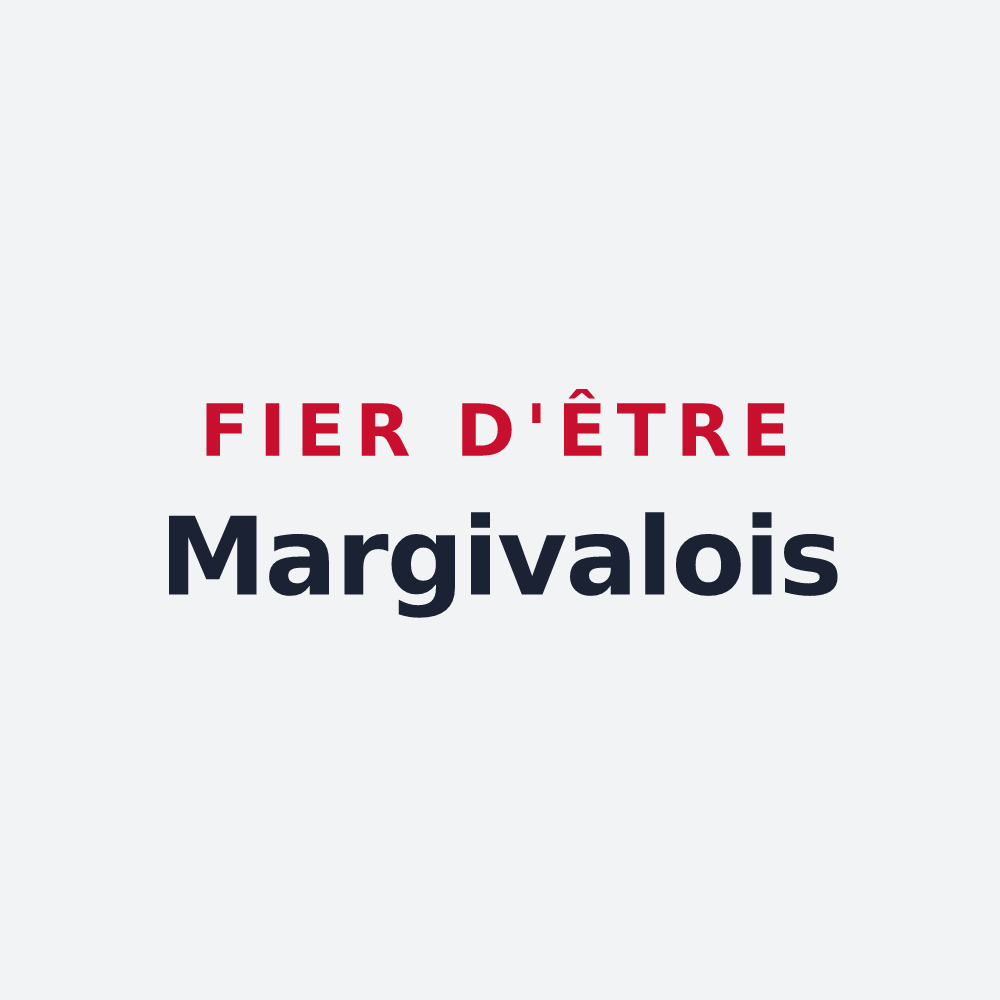 Poster « Fier d'être Margivalois » — design pour Margival