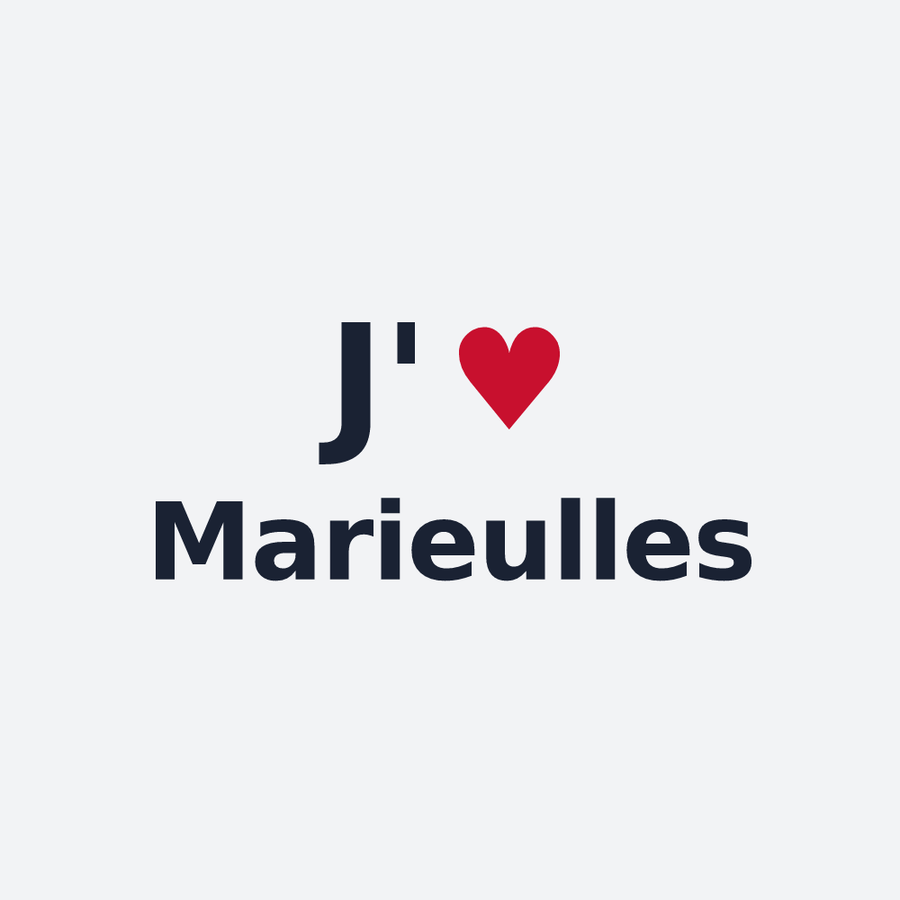Poster personnalisé Marieulles — design J'aime Marieulles