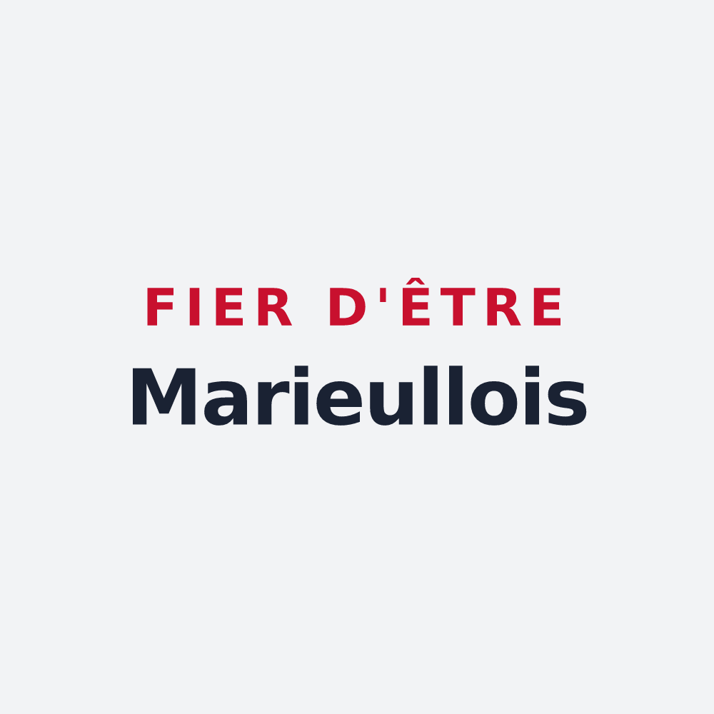 Poster « Fier d'être Marieullois » — design pour Marieulles