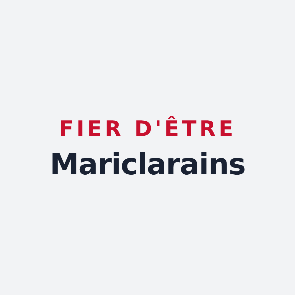 Poster « Fier d'être Mariclarains » — design pour Marignac-Lasclares