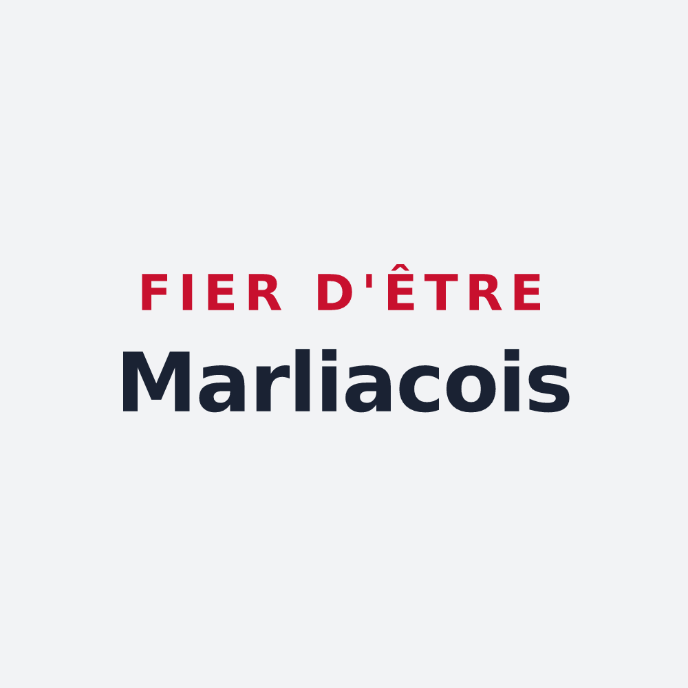 Poster « Fier d'être Marliacois » — design pour Marliac