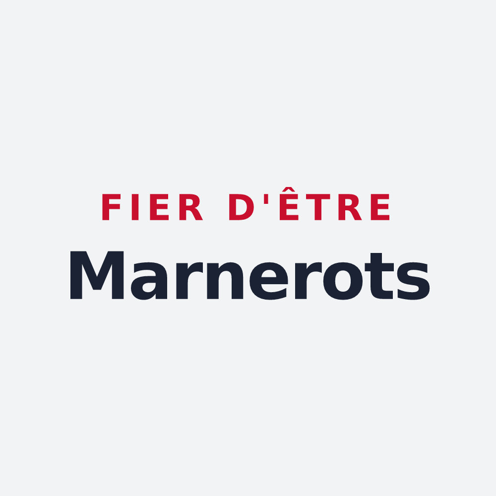 Poster « Fier d'être Marnerots » — design pour Marnaz