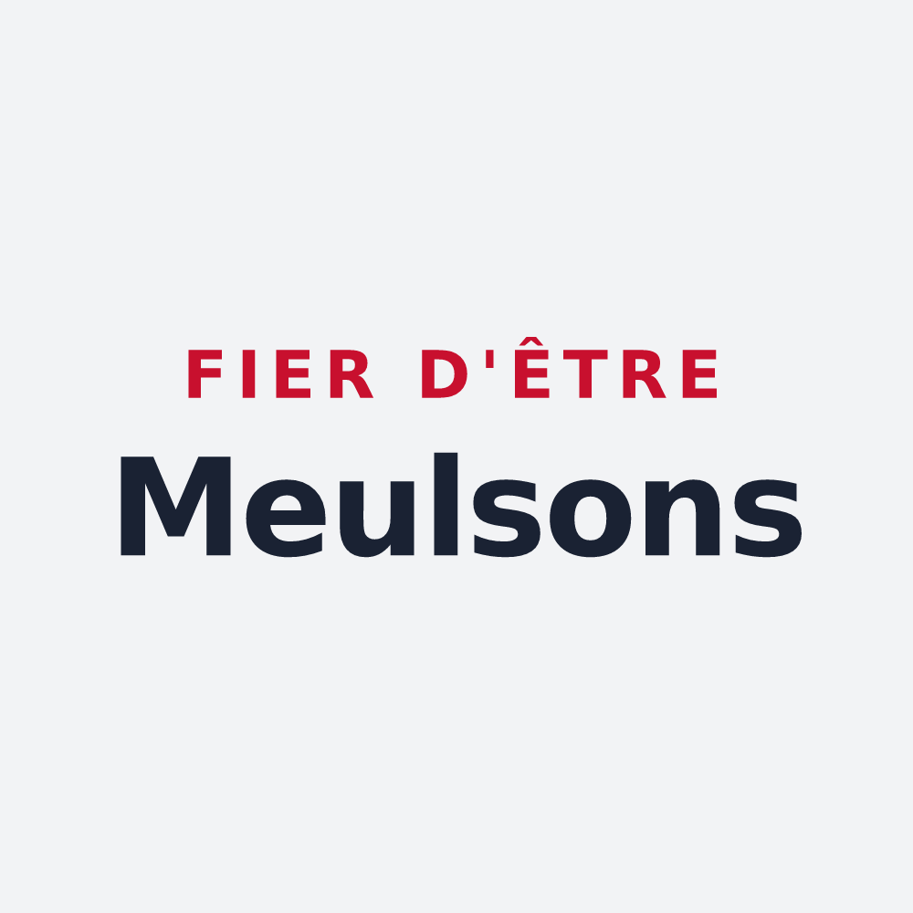 Poster « Fier d'être Meulsons » — design pour Maron